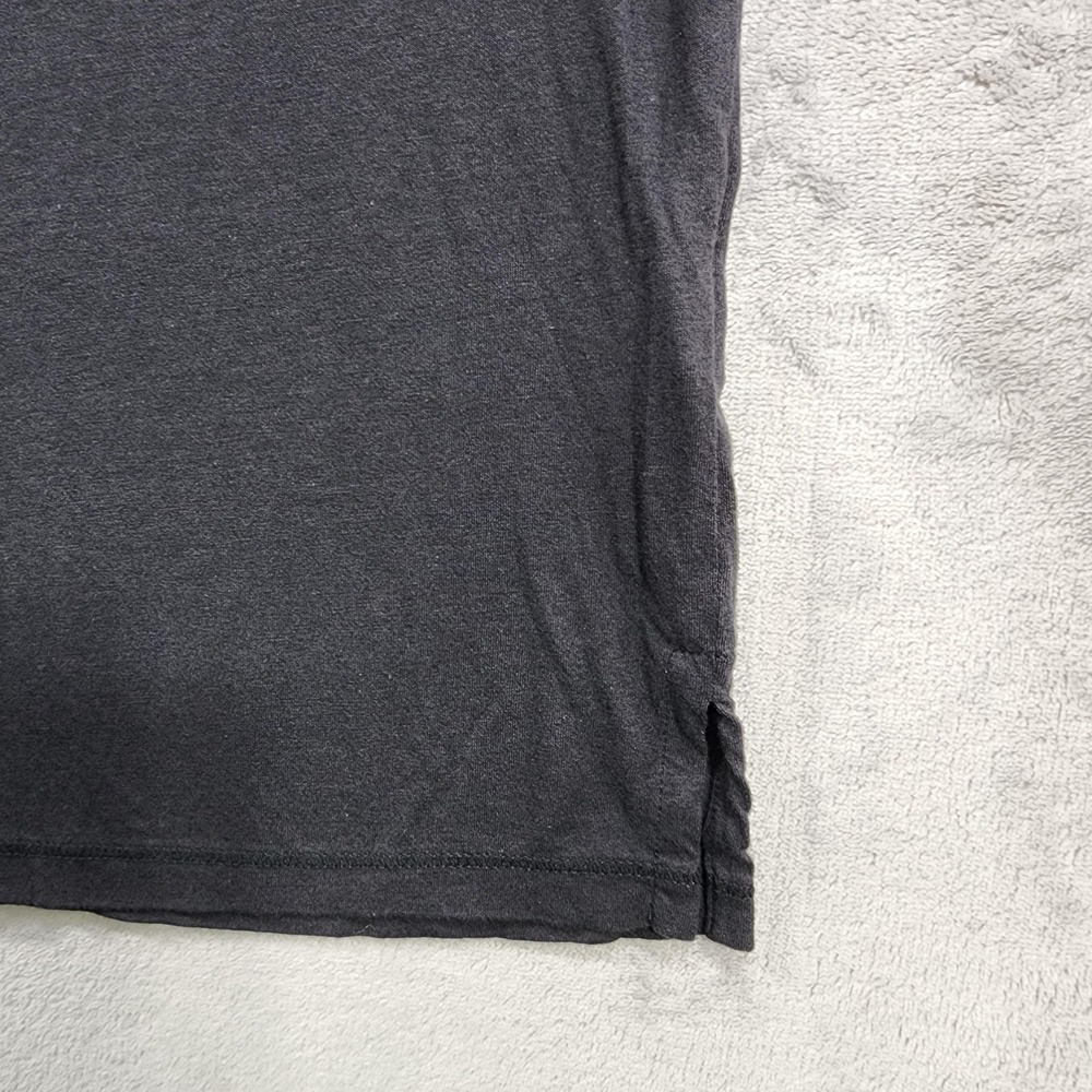 Joie Tank Womens XS Black Sleeveless Jersey Pocket Crew Neck Basic Casual Muscle - Picture 3 of 9